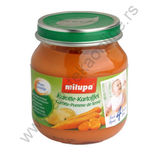 MILUPA KAŠICA KROMPIR I ŠARGAREPA 125g